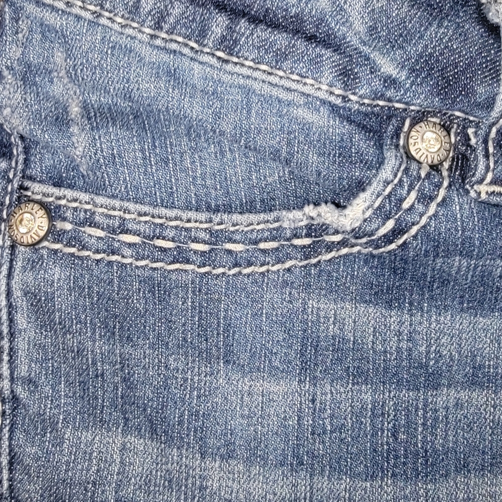 Harley-Davidson Women's Denim Straight Leg Jeans - Picture 6 of 14